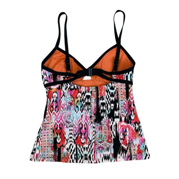 Seafolly Tropical Tankini Top Size US 8 - Picture 2 of 5